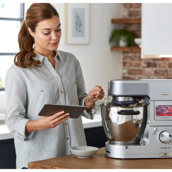 Kenwood Cooking Chef XL KCL95.004SI & Glacégerät KAX71.000WH – Bild 5