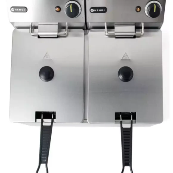 Hendi Blue Line Gastro-Fritteuse 2x8L – Bild 3