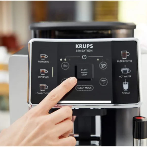 Krups EA910E10 Sensation C90 Kaffeevollautomat Schwarz – Bild 4