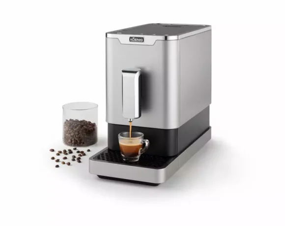 KOENIG Finessa Kaffeemaschine Vollautomat Silber